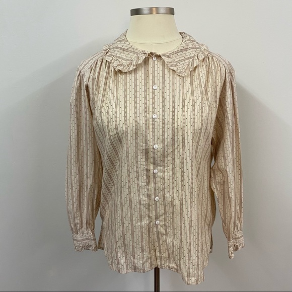 Vintage Ralph Lauren Country Authentic Dry Goods Button Front Shirt - Picture 1 of 14